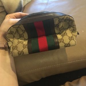Gucci toiletry bag